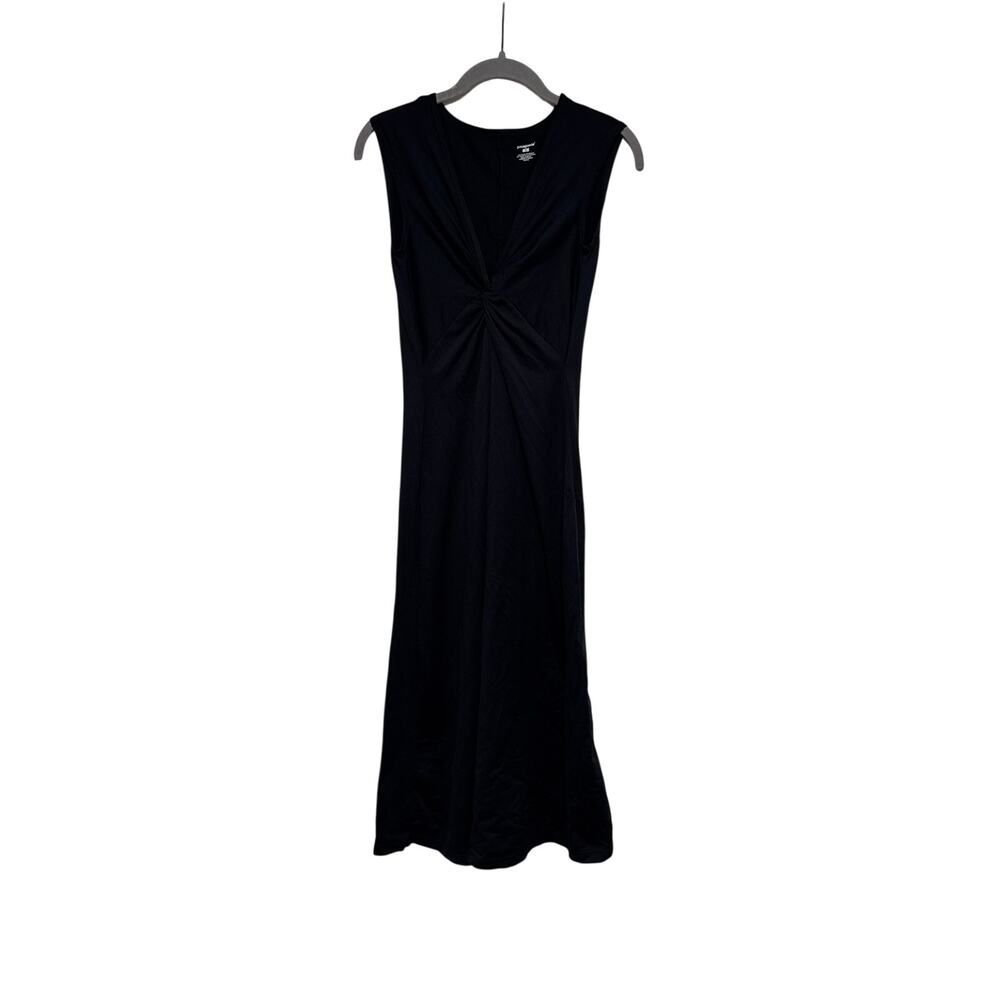 Patagonia Black Sleeveless V-Neck Dress S - Picture 2 of 8